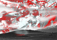 Mountain abstract, based on Mt. Shasta